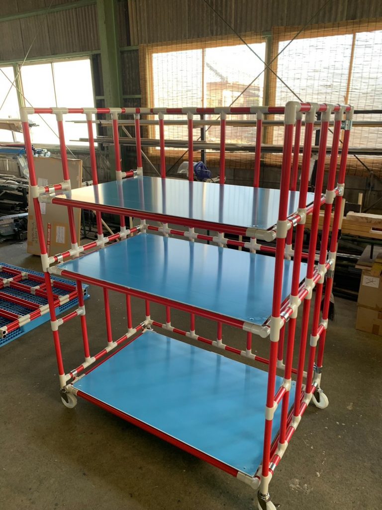 パイプラックシステム　スペーシア　導入　事例